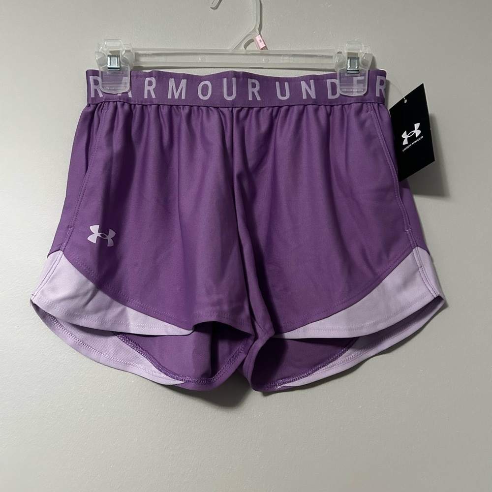 NWT Under Armour Women's Purple/Lavender Athletic Shorts, Size XS